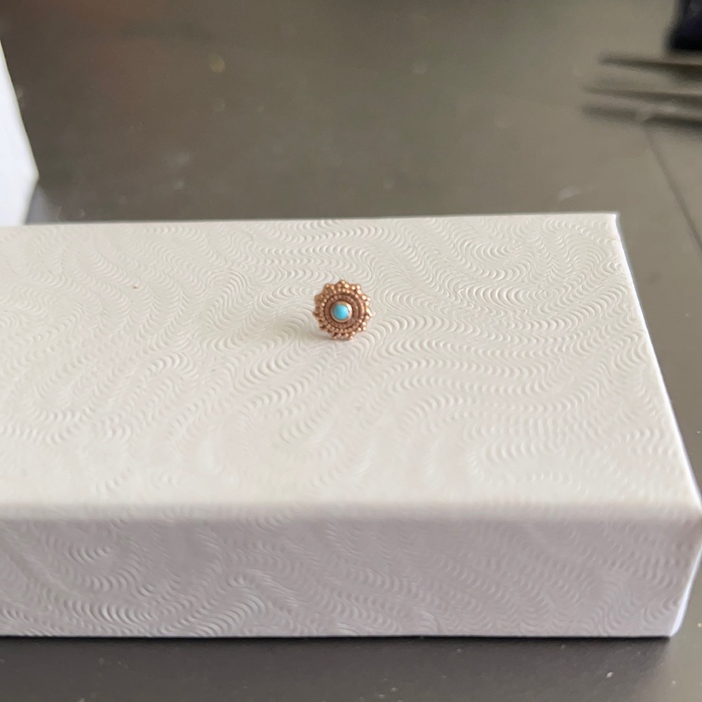 BVLA Afghan turquoise end